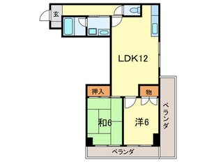 アンシャンテの物件間取画像